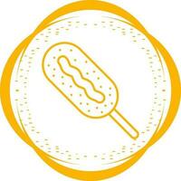 Corndog Vector Icon