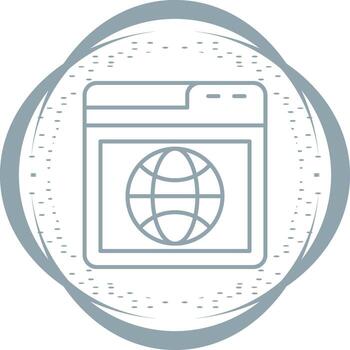 Web Browser Vector Icon