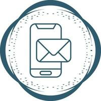 Phone Mail Vector Icon