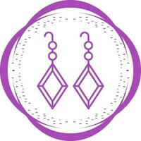 Earrings Vector Icon