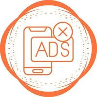 AD Block Vector Icon