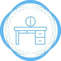 Information Desk Vector Icon