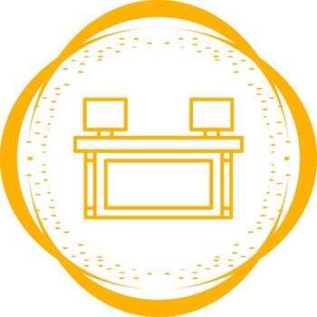 Reception Vector Icon