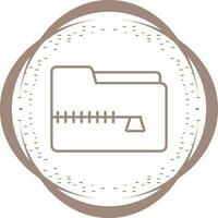 Zip File Vector Icon