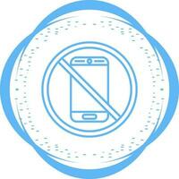 No Phone Vector Icon