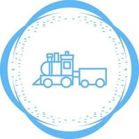 icono de vector de tren