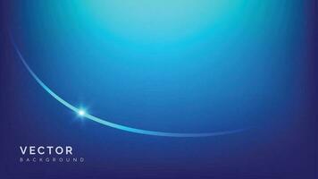 Abstract simple curves bg with star vector background blue light blue colors shadings gradients