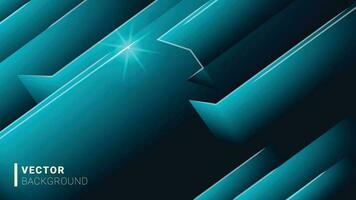 Abstract vector bg blue box shapes lines shiny background