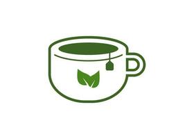 té icono diseño ilustración vector