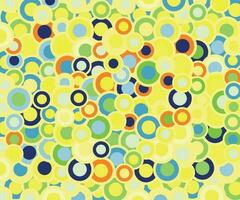 retro pattern,bright of different color circles vector