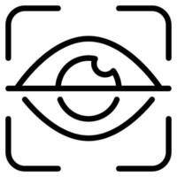 Biometric Authentication Icon vector
