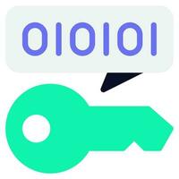 Data Encryption Icon vector
