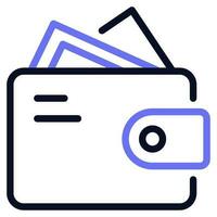 Digital Wallet Icon vector