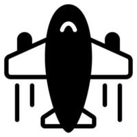 avión salida íconos vector