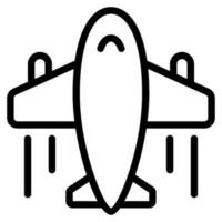 Airplane Departure Icons vector