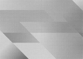 Grey tech geometric minimal abstract background vector