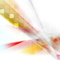 Colorful technology HUD gear abstract background vector