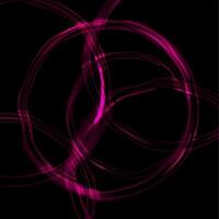 Glossy purple glowing circles abstract background vector