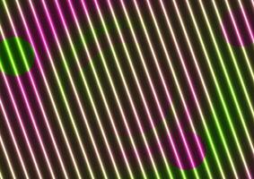 Neon laser lines abstract optical illusion background vector