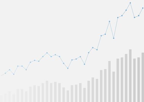 resumen creciente financiero grafico gráfico antecedentes vector