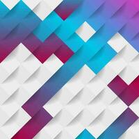 Abstract technology geometric mosaic background vector