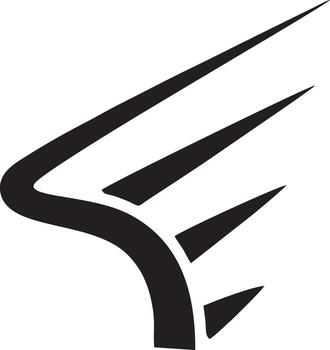 Feather icon symbol isolated vector image. Illustration of the feather bird writing drawing icon image design EPS 10