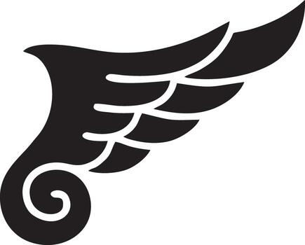 Feather icon symbol isolated vector image. Illustration of the feather bird writing drawing icon image design EPS 10