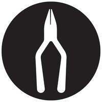 pliers icon vector