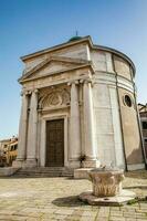 La Maddalena church in Venice built in 1780 photo