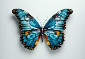 cute butterfly isolated. AI Generated photo