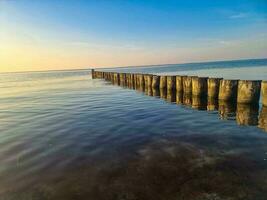 Heiligenhafen holy harbour is a village at the baltic sea in northern germany photo