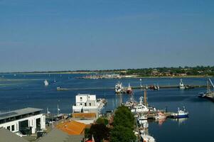 Heiligenhafen holy harbour is a village at the baltic sea in northern germany photo