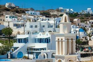 Akrotiri village in Santorini Island photo