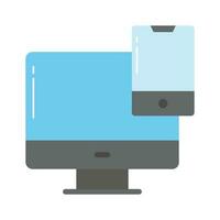 Check this amazing vector of responsive design in trendy flat style