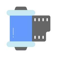 un personalizable vector de película rodar en moderno estilo Listo a utilizar icono