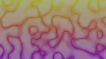 Cellular billowed fractal gradient noise background animation. 2D PC rendering design video