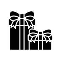 gift icon vector design template in white background
