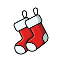 christmas shocks icon vector design template in white background