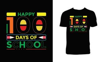 Back To School T Shirt Design vector