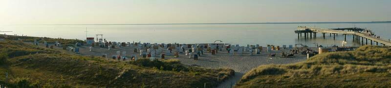 Heiligenhafen holy harbour is a village at the baltic sea in northern germany photo