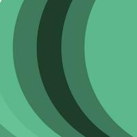 green line wave background vector