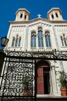 santo Anunciación ortodoxo Iglesia a el antiguo pueblo en Dubrovnik foto