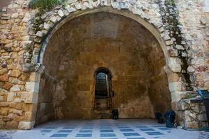 The famous Cave of Salamanca is the crypt of the old church of San Cebrian which was demolished in the 16th century photo