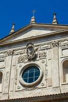 el hermosa Iglesia de Papa Noel caterina dei funario en Roma foto