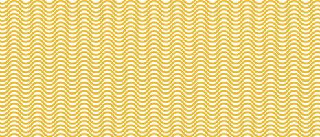 Abstract noodle pattern. Graphic spaghetti background with yellow ramen noodles. Isolated vector illustrations on white background.