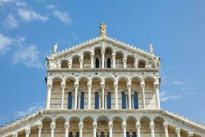 Detail of the Primatial Metropolitan Cathedral of the Assumption of Mary in Pisa photo