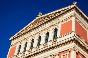 The historic building of the Wiener Musikverein inaugurated on January of 1870 photo