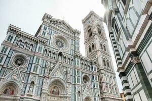 The Giotto Campanile and Florence Cathedral consecrated in 1436 photo