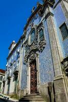 el histórico Iglesia de ordenar hacer terco construido en 1759 en porto ciudad foto