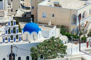 Akrotiri village in Santorini Island photo